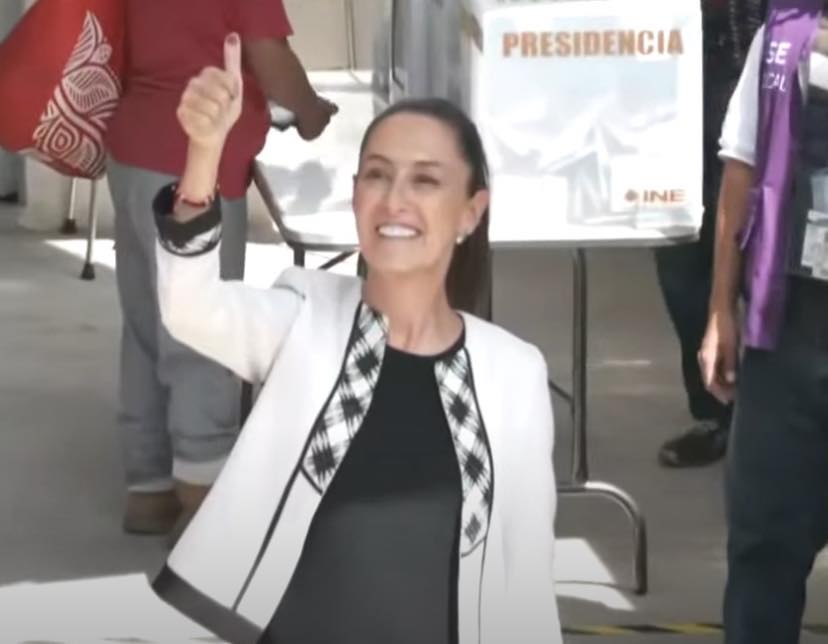 Claudia Sheinbaum dice que votó por Ifigenia Martínez para la